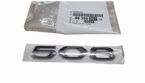 Monogramme Arrière 98359067DX Peugeot 508 II Original Neuf