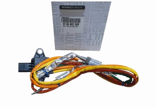 Capteur de Température Des Gaz D'échappement 226580259R Dacia Duster II Original Neuf