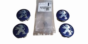 Cache-moyeu pour jantes alliage 1608837080 Peugeot 107/2008/3008/308/5008/RCZ Original Neuf