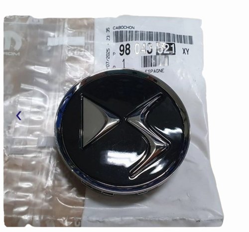 Cache-boulon de roue 98043521XY Noir Citroën DS3/7/Cossback/D8 Original Neuf