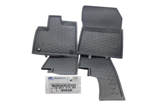Jeu de tapis en caoutchouc 1695131580 Citroën Berlingo III Original Neuf