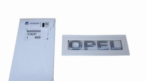 Emblème Arrière 9196297 Opel Corsa C Original Neuf