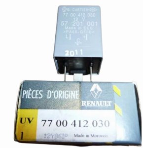 Relais De Feux 7700412030 Renault Original Neuf