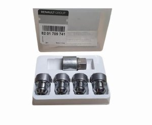 Boulons Antivol 8201709741 Ensemble Renault Original Neuf