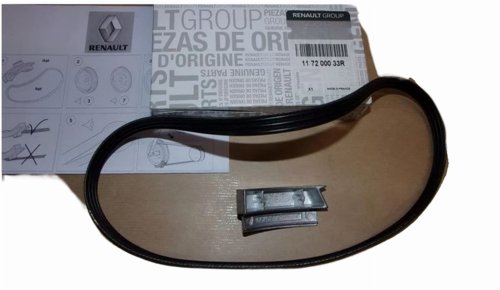 Courroie Trapézoïdale 117200033R 3PK750 Renault Original Neuf