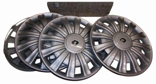 Enjoliveurs 15'' 7711943955 Lot De 4 Renault Original Neuf