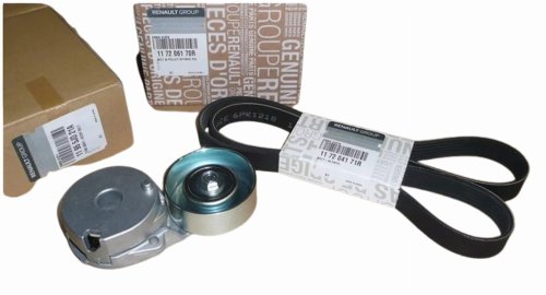 Kit De Courroie Trapézoïdale 117206170R Renault Megane III 2.0 16V D’Origine Neuf