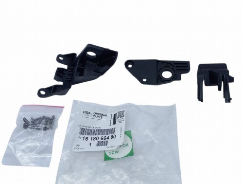 Support De Phare Gauche Set 1618066480 Citroen C3 III Original