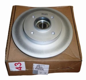 Disque De Frein Arrière 424934 4249.34 Citroën C4 Peugeot 307 D’origine Neuf