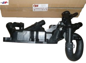 Boitier Thermostat D'eau moteur 110600353R Clio 4, Megane 4 1.2Tce