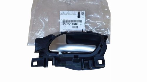 Poignée de porte intérieure 96555518VV Avant gauche Argent Peugeot Partner III Original Neuf