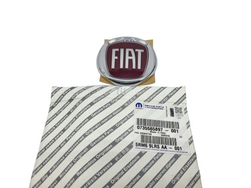 Emblème arrière 735565897 Fiat 500 Original Neuf