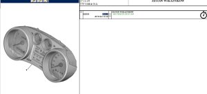 Bloc Compteurs Vitesse Peugeot 308 9665107380 9806132380 610334 Oryginał 