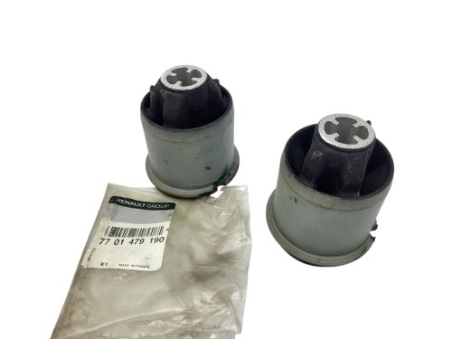 Jeu de bagues de poutre arrière 7701479190 Renault Megane 02- Original Neuf