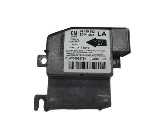 Calculateur Capteur d'Airbag, Connecteur 24 439 952 , 327963935 Opel Agila Neuf Origine
