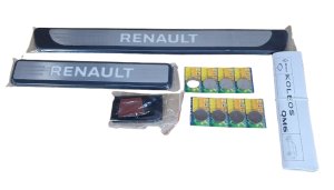 Seuils de porte avant et arrière 8201665635 Renault Koleos II Original Neuf 