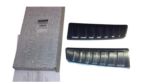 Cache Pare-Chocs Arrière 8201736348 Chrome Dacia Sandero III Original Neuf