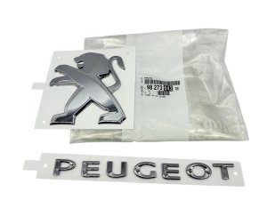 Emblème arrière 98273643DX Peugeot Partner III/Rifter Original Neuf