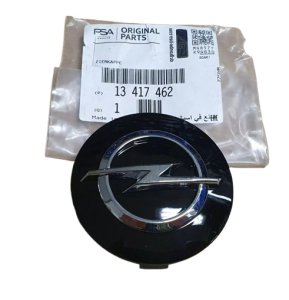 Cache Moyeu 13417462 Opel Corsa D Noir Original Neuf