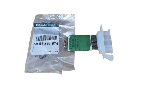 Résistance de ventilateur 6001551674 Dacia Duster/Logan Original Neuf