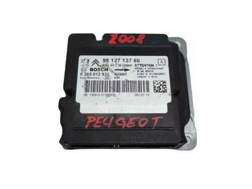 Calculateur d'Airbag, Capteur d'Airbag 9812713780 , 0285012932 , 0 285 012 932 Peugeot Neu