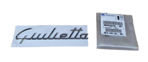 Emblème Arrière 50510139 Alfa Romeo Giulietta Original Neuf