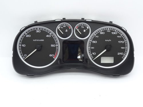 Compteur, Tableau de Bord, Compte-Tours 9636708880 Peugeot 307 Neuf Origine