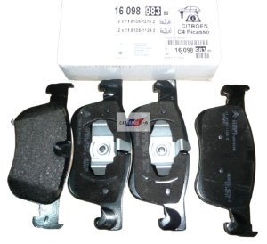 Plaquettes De Frein Avan 1609898380 Citroen C4 Picasso 2 Nouvelle Original 