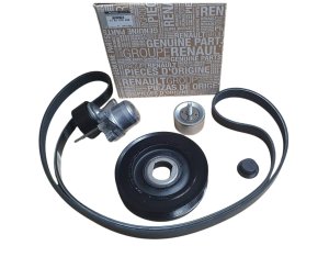 Kit Courroie Trapézoïdale 7701478496 Renault Megane III 2.0 dCi Original Neuf