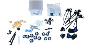 Kit d'Agrafes de Porte Avant 1689113780 Citroen C3 III Neuf d'Origine