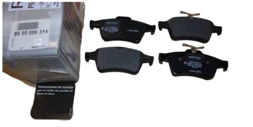 Plaquettes de Frein 8660006314 Renault Laguna III Citroen C5 III Arrière Original Neuf