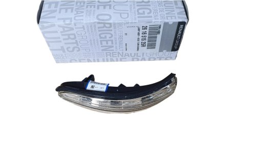 Clignotant droit 261651525R Renault Fluence Original Neuf