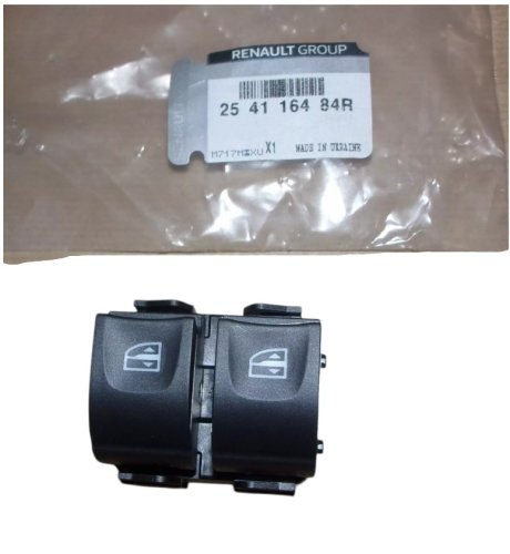 Bouton de Lève-Vitre 254116484R Dacia Logan II Renault Kangoo II Original Neuf