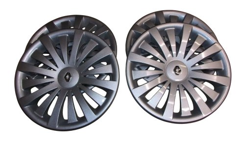 Enjoliveurs 15 Pouces Lot de 4 7711943949 Renault Original Neuf