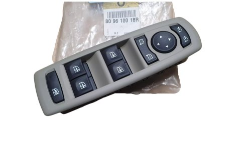 Bouton de Lève-Vitre Électrique 809610018R Renault Megane III Original Neuf