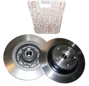 Jeu de Disques de Frein Arrière 7701208850 Renault Megane II 2.0 dCi Original Neuf