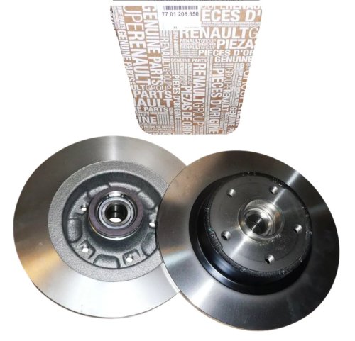 Jeu de Disques de Frein Arrière 7701208850 Renault Megane II 2.0 dCi Original Neuf