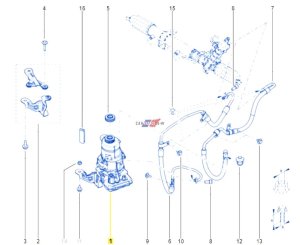 Pompe de Direction Assistée 4911000Q6B Renault Trafic 3 Neuf Origine