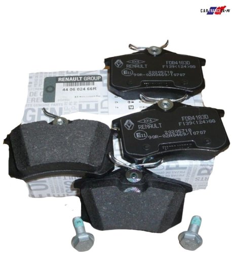 Plaquettes De Frein Arrière  440602466R Original Renault Clio IV Scenic III