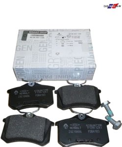 Plaquettes De Frein Arrière 440605713R Nouvelle Original Renault