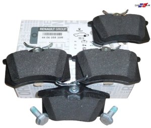 Plaquettes De Frein Arrière 440605839R Original Renault Clio 3 Fluence