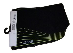 Tapis de Sol en Velours 1613457580 Peugeot 208 Neufs d'Origine