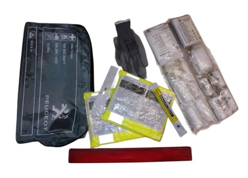 Kit de Sécurité 1611561780 Gilet Triangle Trousse de Secours PSA Neuf d'Origine